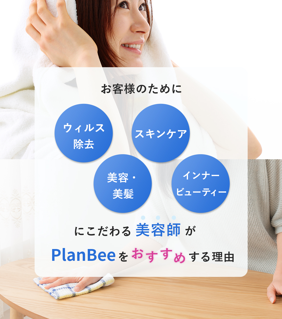 PlanBeeの電解水